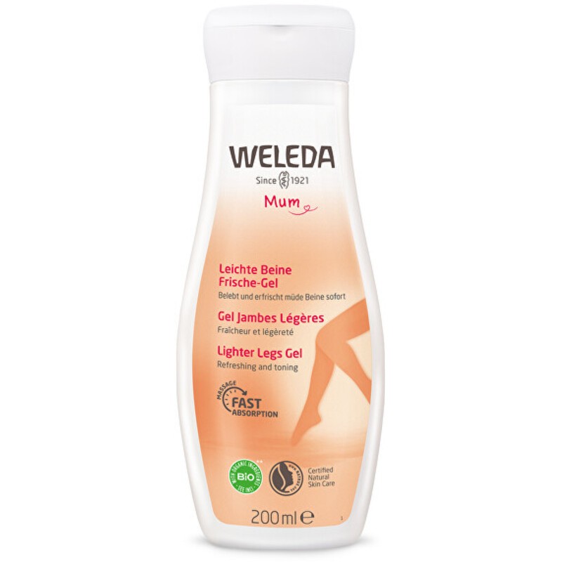Weleda Lighter Legs Gel - Gel per gambe stanche 200ml donna