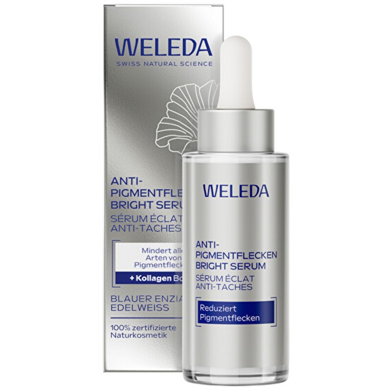 Siero Weleda Blue Gentian and Anti-Alps - Siero per macchie pigmentarie 30ml donna