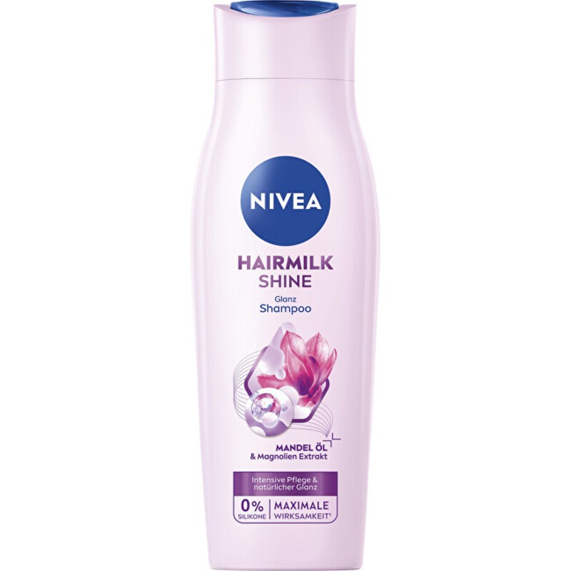 Nivea Hairmilk Shine Shampoo - shampoo per capelli lucenti? 250ml donna