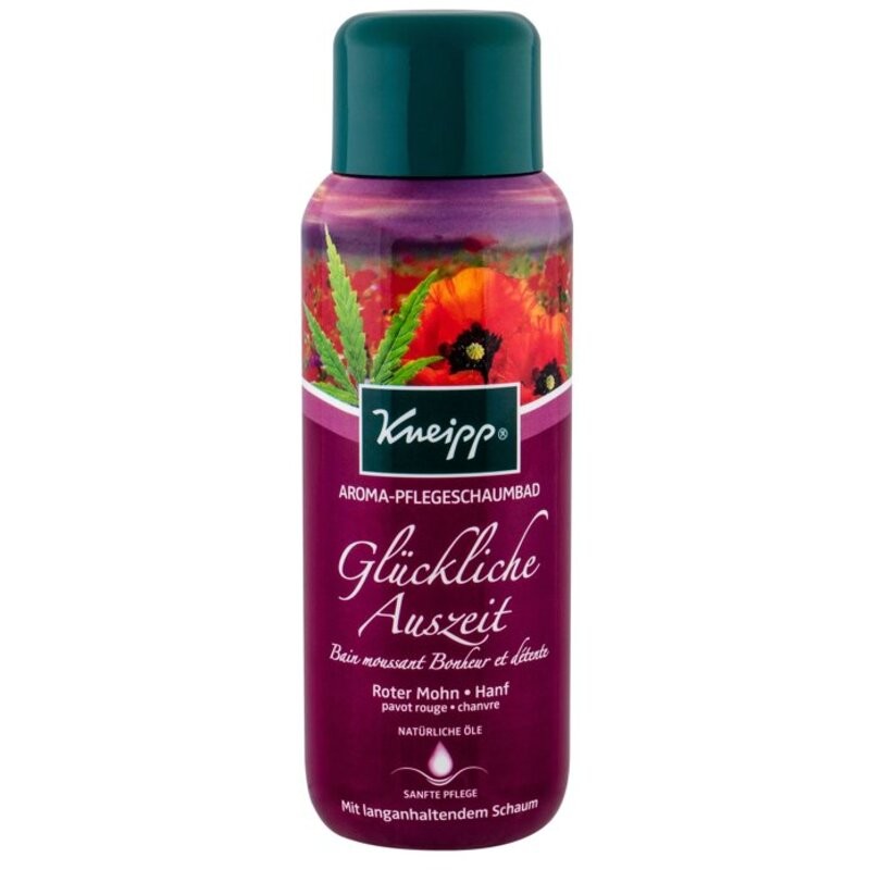 Bagnoschiuma Kneipp Papavero rosso e cannabis 400ml donna