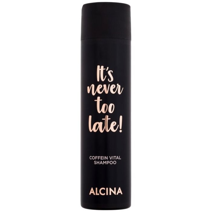 Alcina Non è mai troppo tardi! Shampoo Vital alla Caffeina 250ml donna