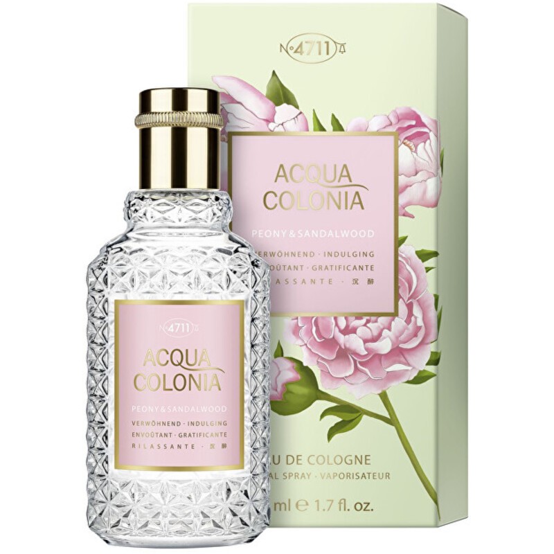 4711 Acqua Colonia Peony & Sandalwood eau de cologne 100ml donna