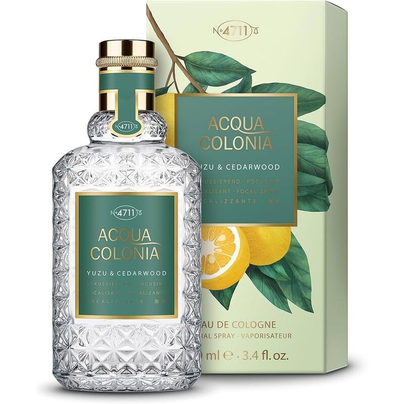 4711 Acqua Colonia Yuzu & Cedarwood acqua di colonia 50ml unisex