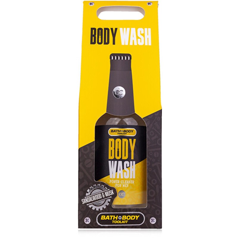 Accentra Men Body Wash - Gel doccia in una scatola di legno 360ml uomo