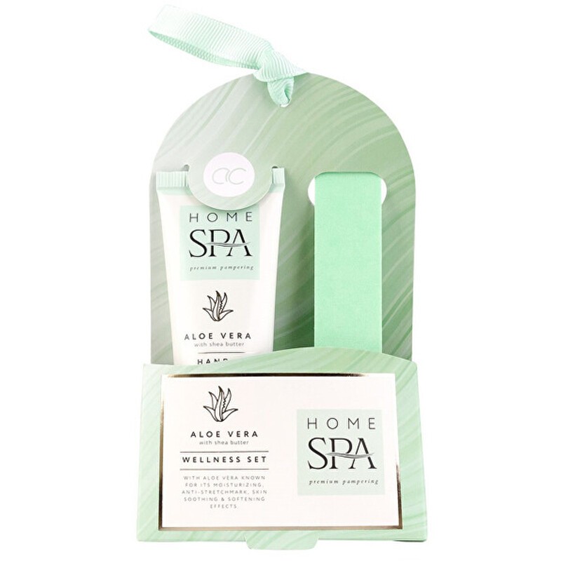 Set per la cura delle mani Accentra Aloe Vera Home Spa - Set regalo per la cura delle mani Donna