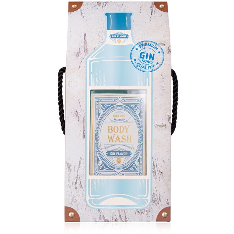 Accentra Men Gin Flavor Body Wash - Gel doccia in confezione da 400ml uomo
