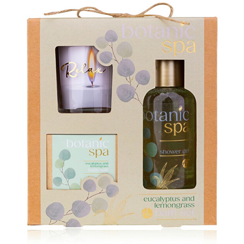 Set Spa Botanica Accentra - Cofanetto regalo con candela Donna