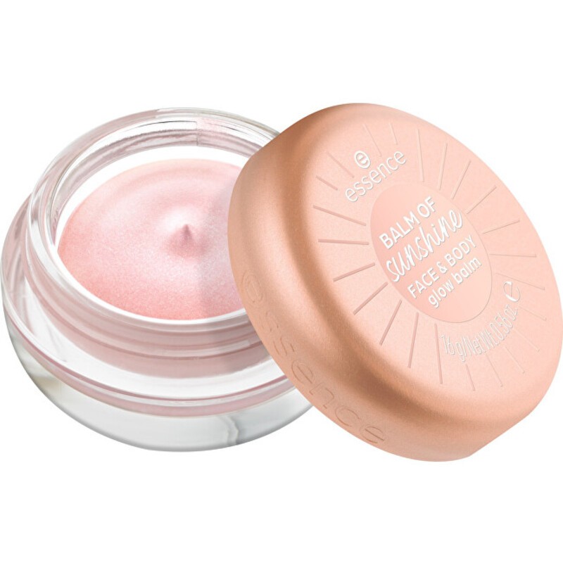 Essence Balm of Sunshine Glow Balm - Balsamo illuminante per viso e corpo 16 g donna 20 Sduction du Soleil