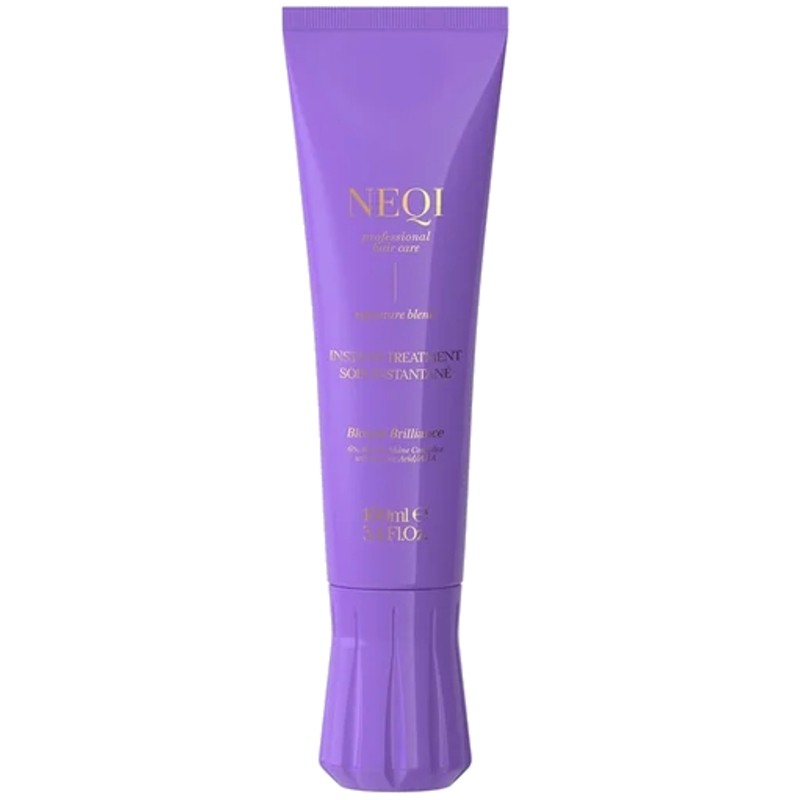 NEQI Treatment Treasure Blonde Brilliance - Trattamento per capelli biondi 100ml donna