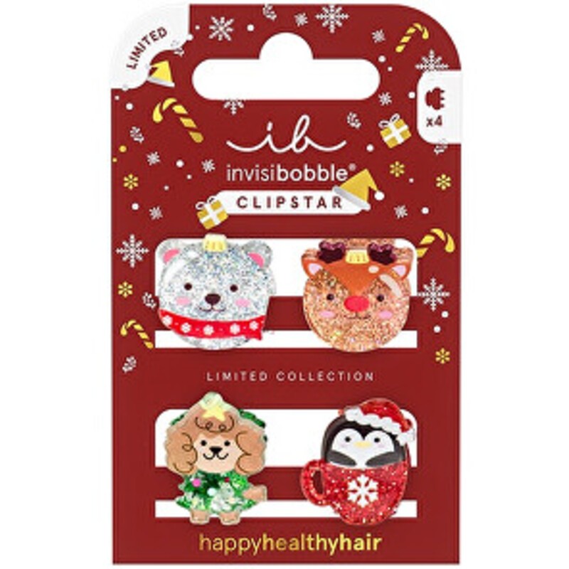 Invisibobble Clipstar Kids Sparkle in and Cup (4 pz) donna