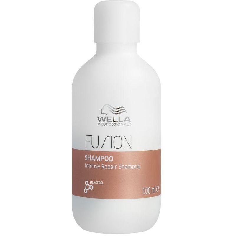 Wella Professional Shampoo intensamente riparatore per capelli danneggiati Fusion (Shampoo Riparatore Intenso) 250ml donna