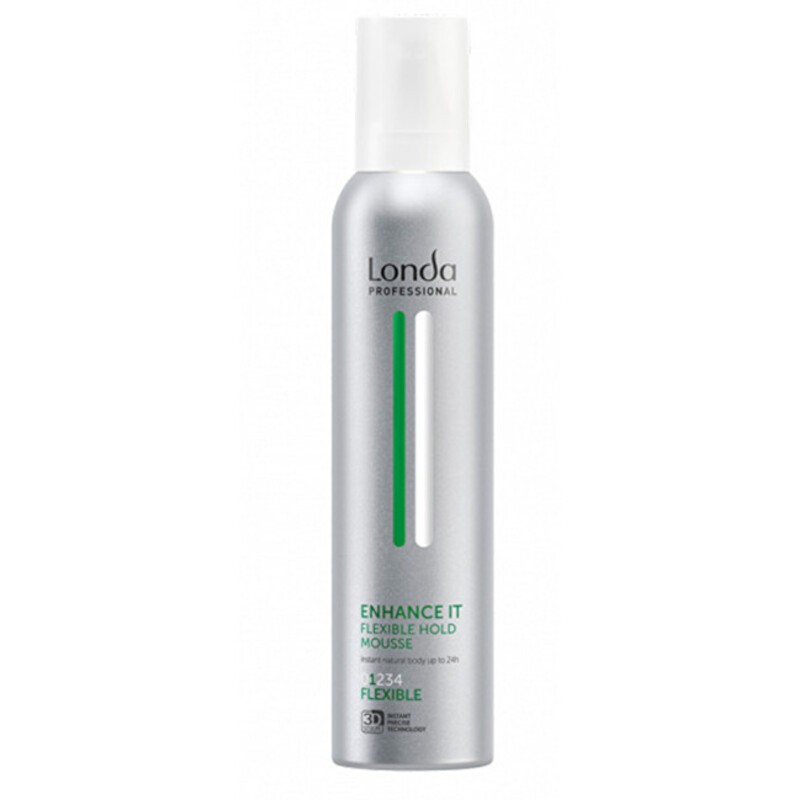 Londa Professional Enhance It Flexible Hold Mousse - Schiuma indurente per capelli flessibili 200ml donna