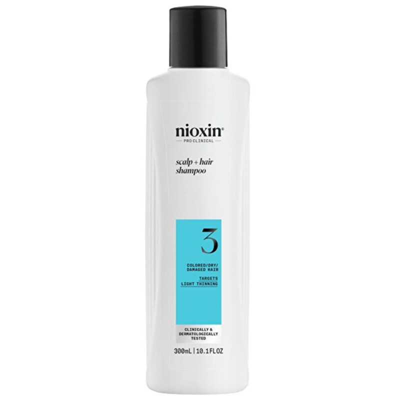 Nioxin System 3 Detergente per Capelli Fini, Normali o Diradati, Trattati Chimicamente, 1000ml Donna