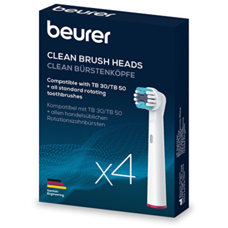Testine di ricambio Beurer (4 pezzi) Clean donna