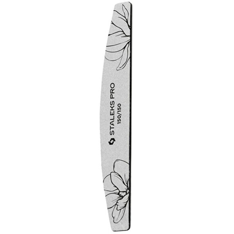 Lima per unghie minerale Staleks Expert 40 150/150 Crescent - Lima per unghie minerale 25 pezzi da donna