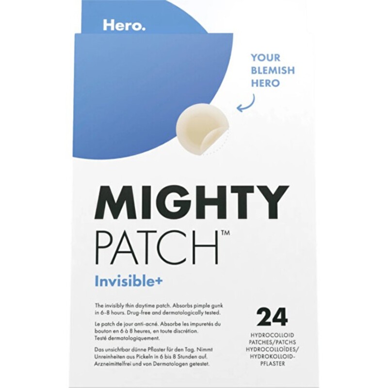 Hero. Mighty Patch Invisible+ Cerotti idrocolloidali - Cerotti per imperfezioni della pelle 24 pezzi donna