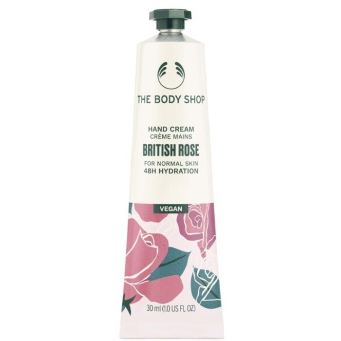 Crema mani idratante alla rosa britannica The Body Shop 100ml donna