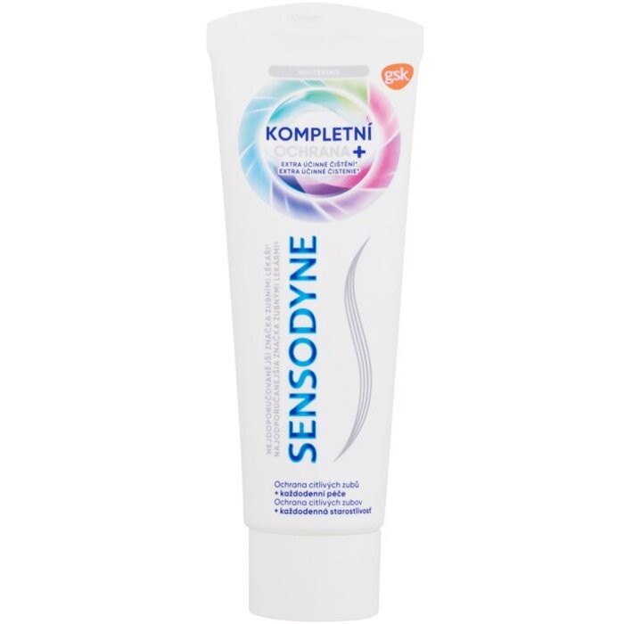 Dentifricio sbiancante Sensodyne Complete Protection 75ml donna
