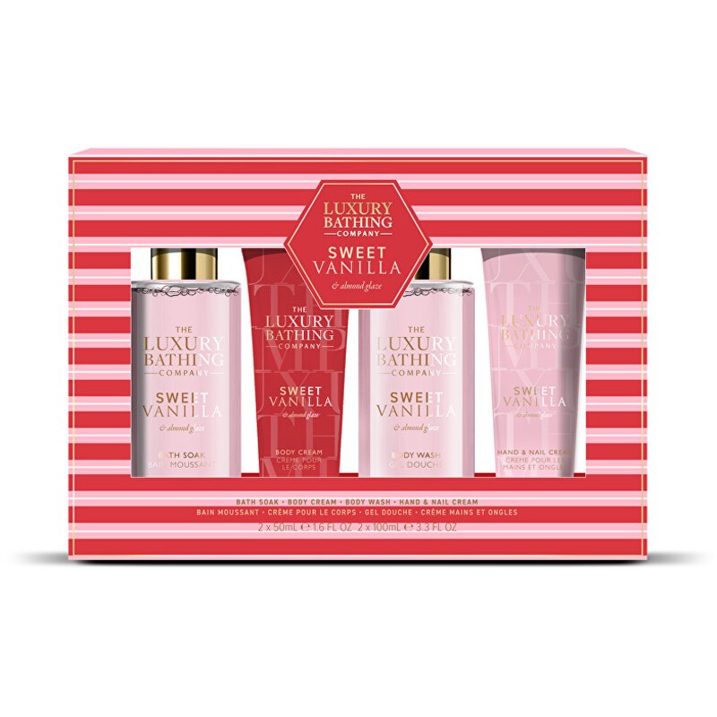Set regalo per la cura del corpo Luxury Bathing Company (Vaniglia e Mandorla) donna