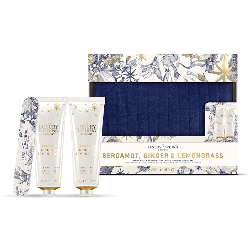Cofanetto regalo Luxury Bathing Company per la cura del corpo (Bergamotto, Zzvor e Citronella) donna