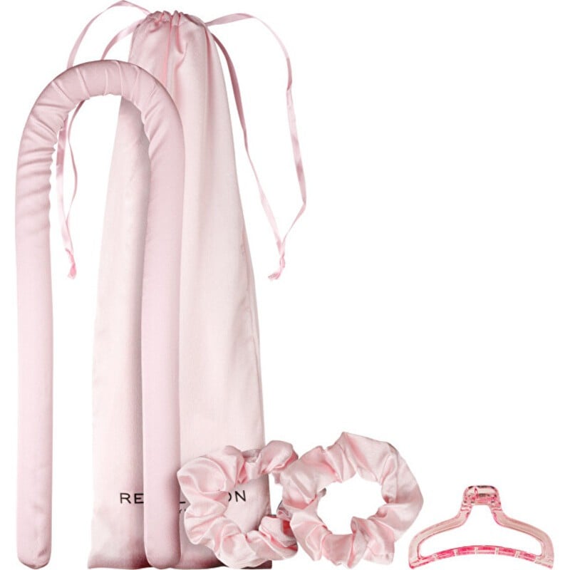 Makeup Revolution Curl Enhance Satin Curling Ribbon Pink - Kit per capelli ricci? Donna