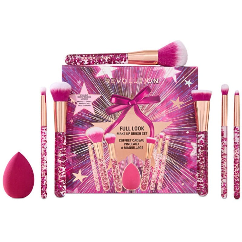 Set regalo di pennelli per il trucco completo Makeup Revolution Beauty Full Look - Set regalo donna