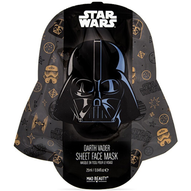 Maschera in tessuto Mad Beauty Darth Vader Star Wars - Maschera in tessuto 25ml donna