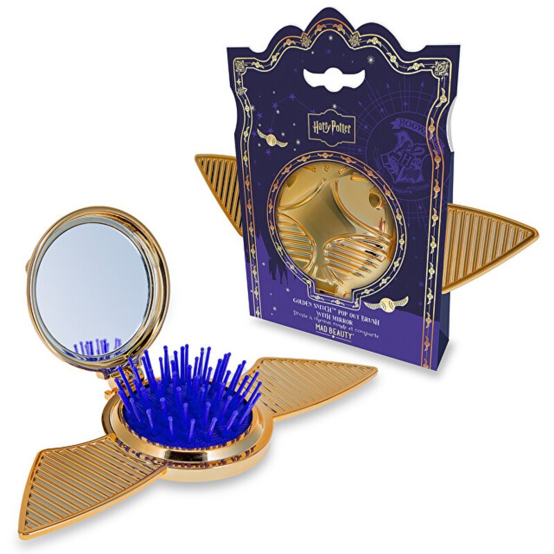 Spazzola per capelli Mad Beauty Harry Potter - Spazzola per capelli con specchio Donna