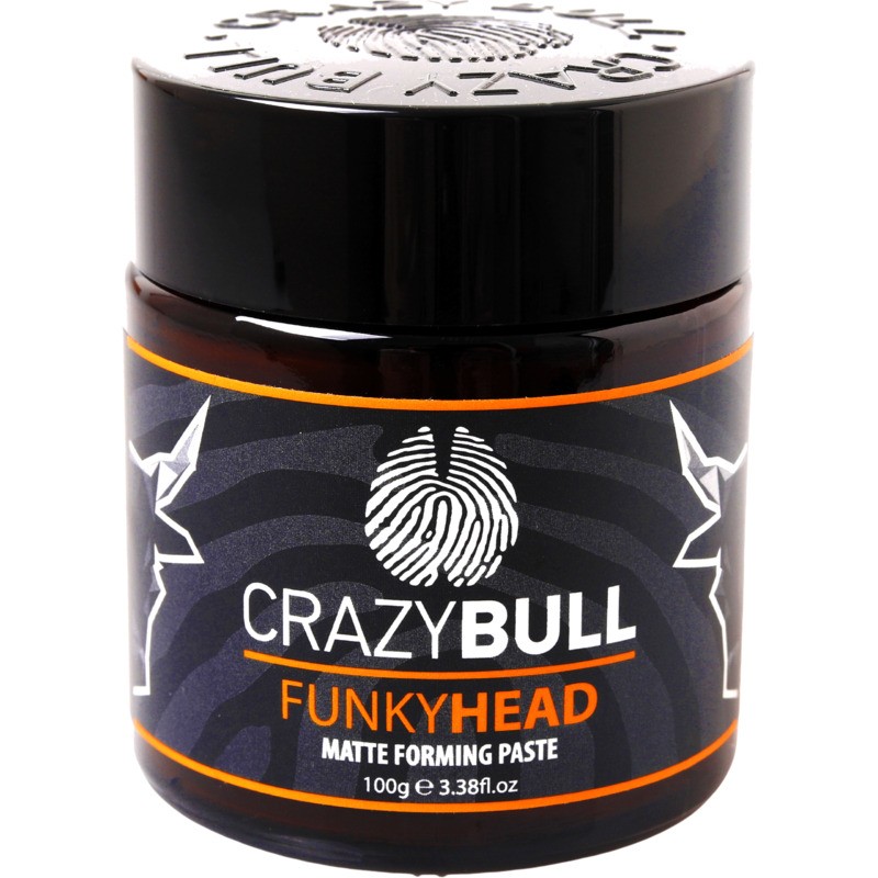 CrazyBull Funky Head Matte Forming Paste - Pasta modellante per capelli 100.0g donna