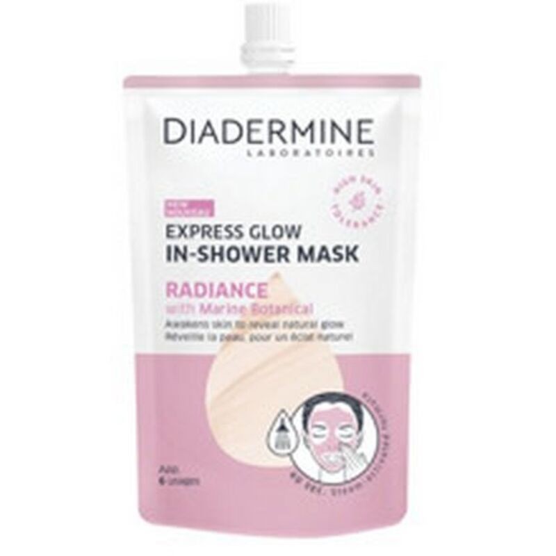 Diadermine Express Glow In-Shower Mask Radiance - Maschera viso 50ml donna