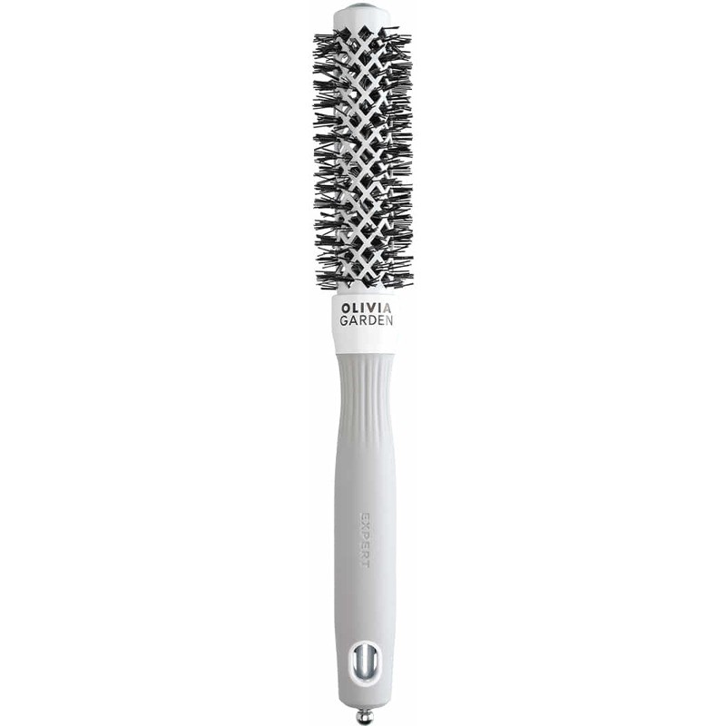 Olivia Garden Expert Blowout Shine Round Brush White & Gray ( 20 mm ) - Kart? per capelli 0ml donna
