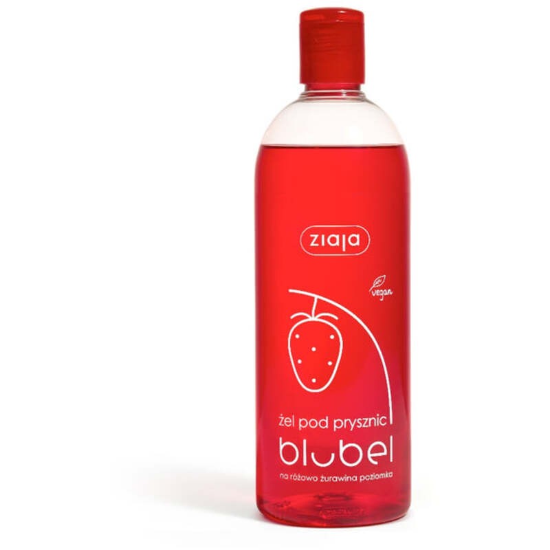 Ziaja Gel Doccia Mirtillo Rosso e Fragola Selvatica 500ml donna