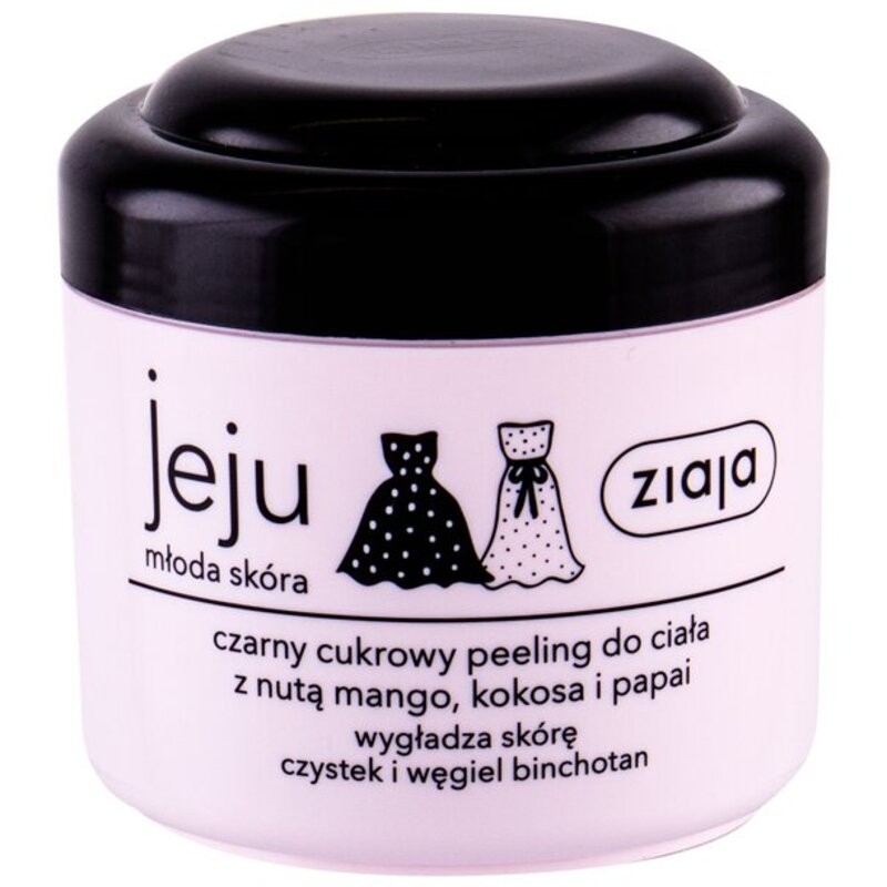 Ziaja Jeju Black Sugar Body Scrub (mango, cocco, papaya) - Body scrub 200ml donna