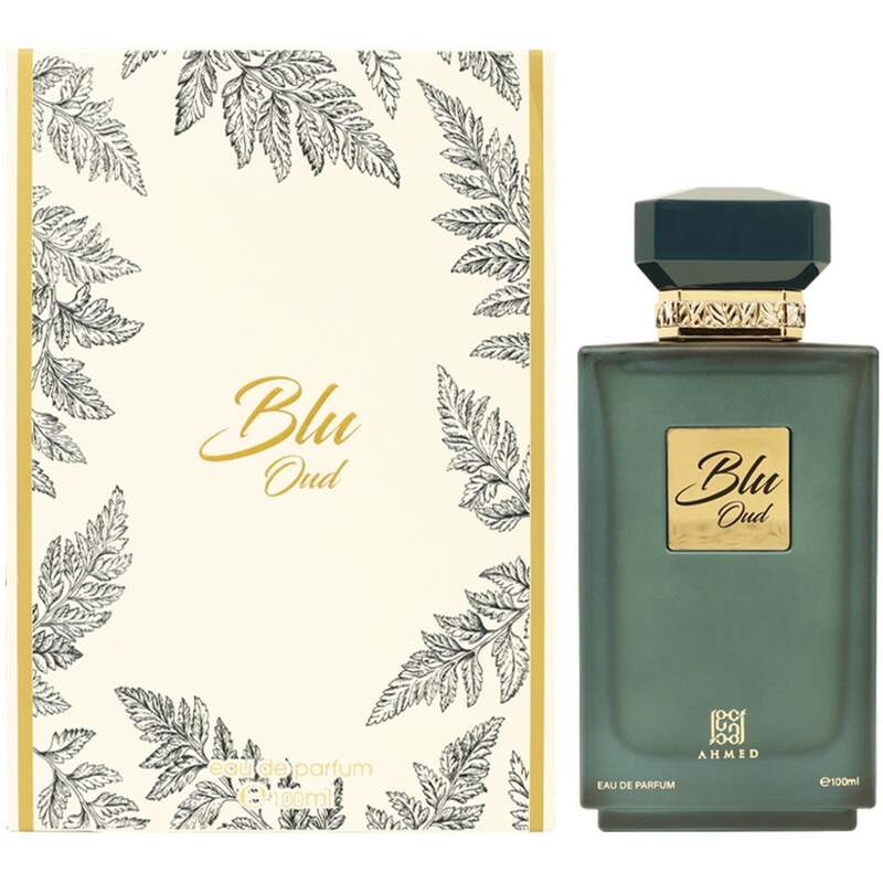 Ahmed Al Maghribi Blu Oud Extrait de Parfum 100ml uomo