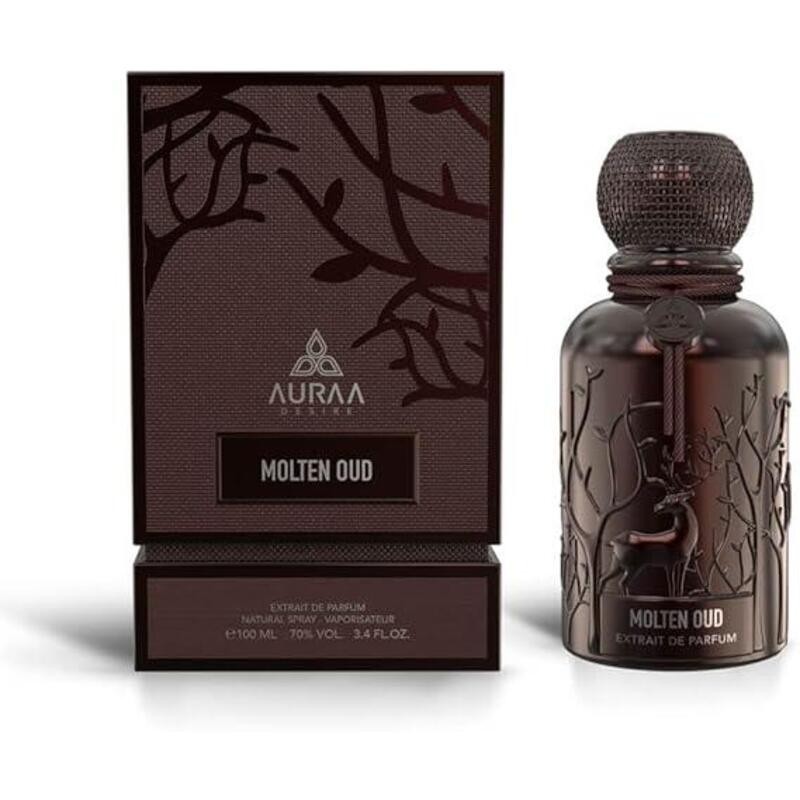 Auraa Desire Molten Oud Extrait de Parfum uomo