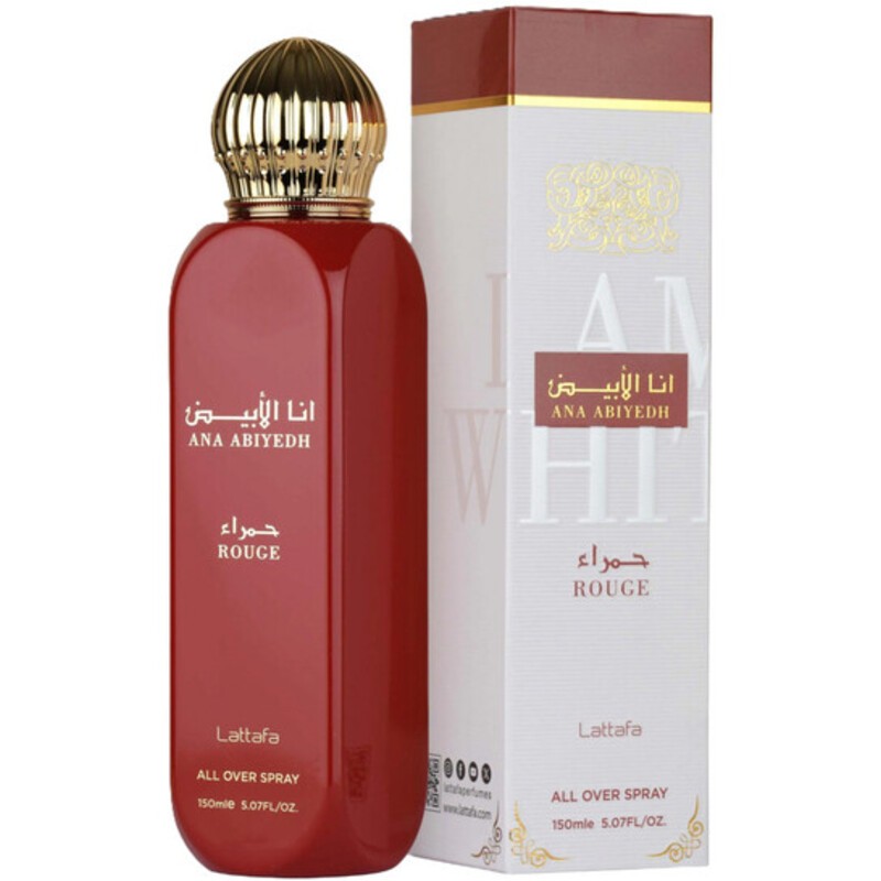 Lattafa Profumi Ana Abiyedh Rouge Spray Corpo 150ml unisex
