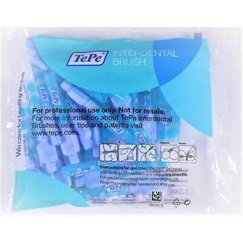 TePe Spazzolini interdentali extra morbidi (0,6 mm blu 25 pezzi) - Spazzolini interdentali finissimi donna