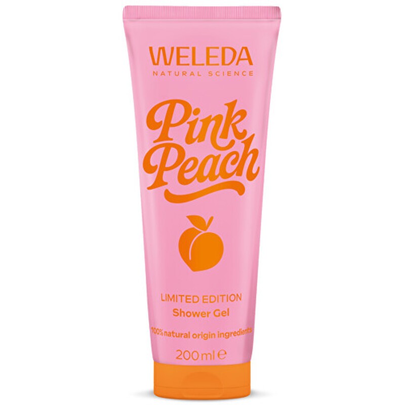 Weleda Pink Peach Shower Gel - Gel doccia 200ml donna