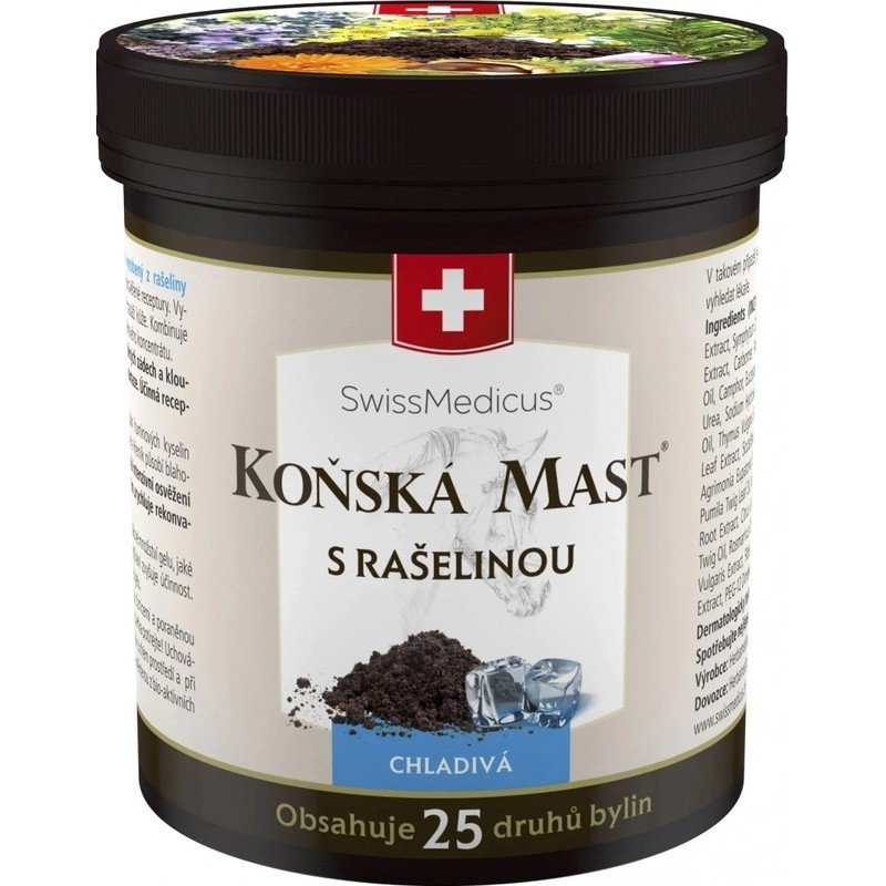 Unguento Herbamedicus Kołsk con agente rinfrescante in contenitore di plastica da 250 ml unisex