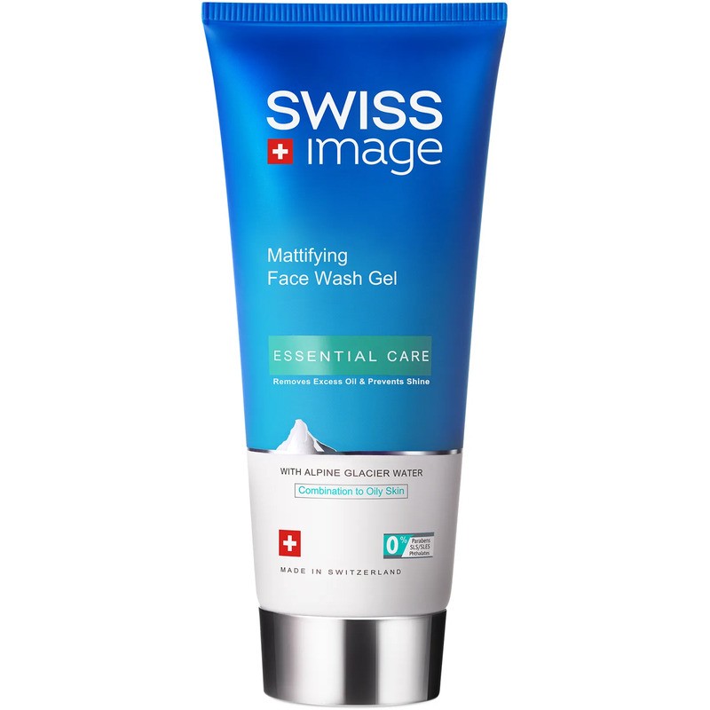 Swiss Image Essential Care Mattifying Face Wash Gel - gel detergente per pelli miste e grasse? 200ml donna