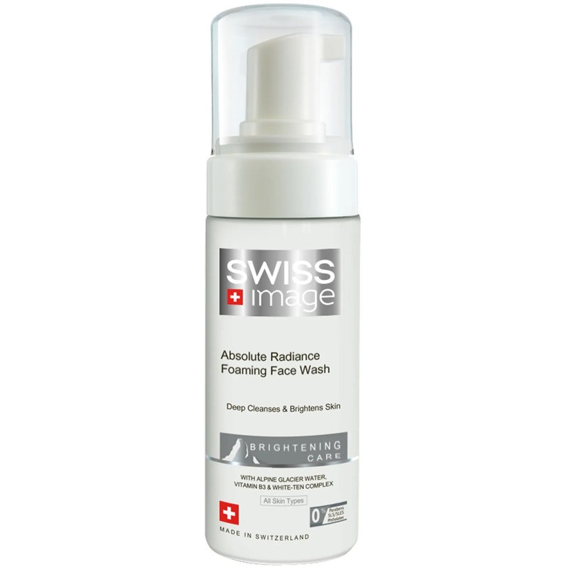 Swiss Image Brightening Care Absolute Radiance Foaming Face Wash - Schiuma detergente delicata e illuminante 150ml donna