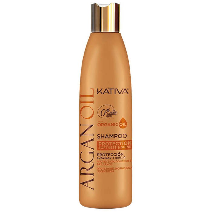 Kativa Argan Oil Shampoo - Shampoo nutriente con effetto idratante 355ml donna
