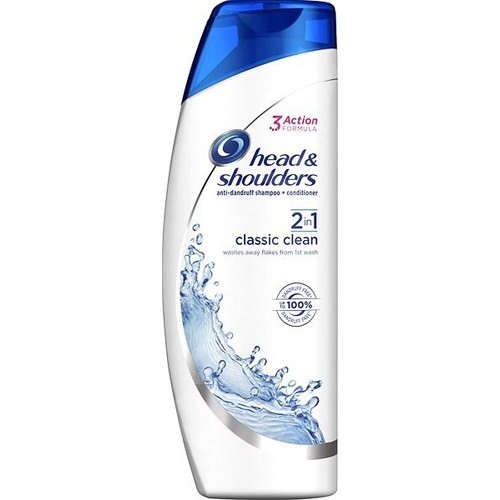 Head & Shoulders Classic Clean Shampoo e Balsamo Antiforfora - Shampoo e Balsamo 2 in 1 contro la forfora 800ml donna