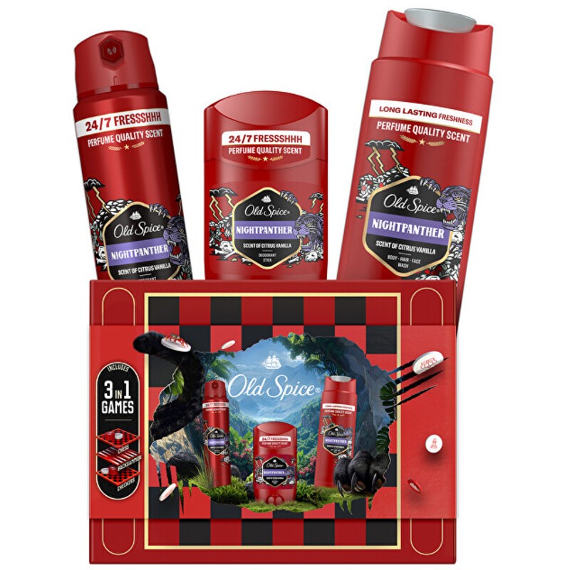 Set regalo Old Spice Nightpanther - Set regalo per uomo