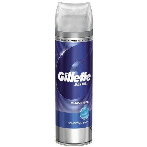 Gillette Gillette Series Sensitive Skin - Gel da barba per pelli sensibili 400ml uomo