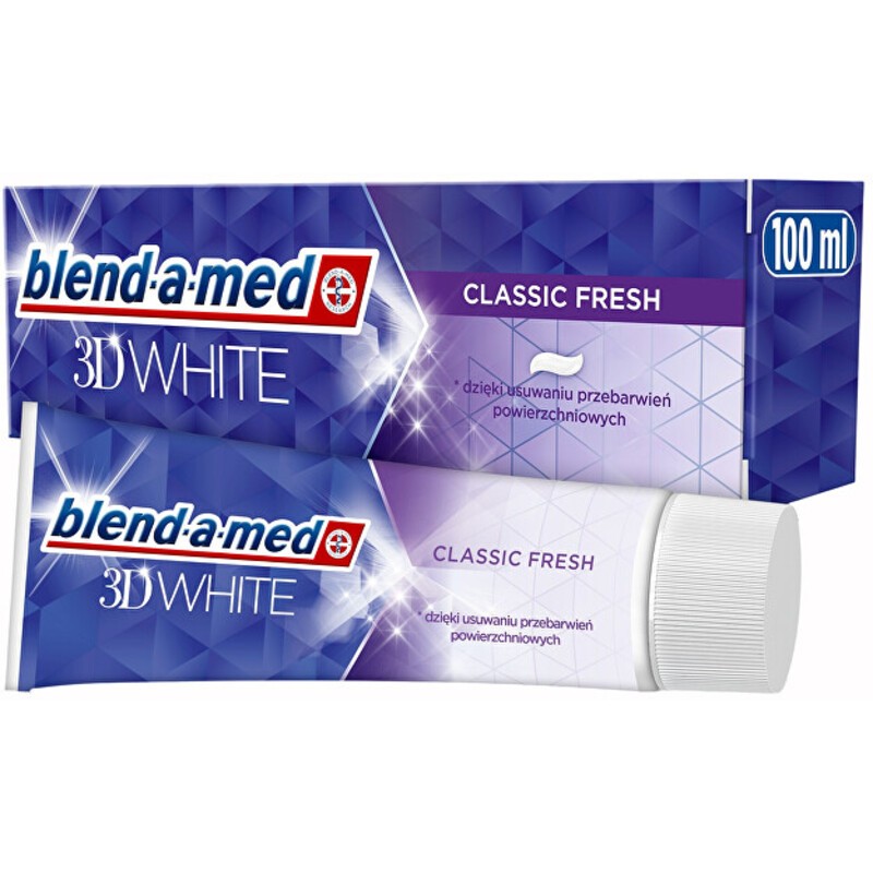Blend-a-med 3D White Classic Fresh - Dentifricio B?lic 100ml donna