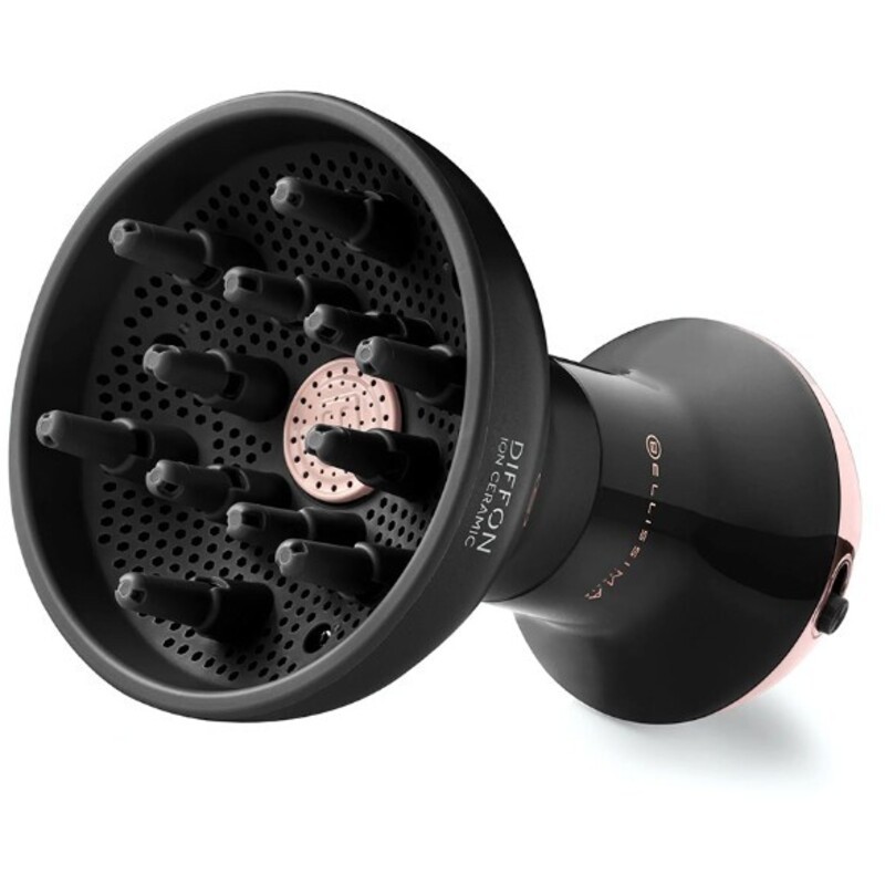 Bellissima DIFFON Ion Ceramic Dual Voltage - Fn con diffusore per arricciare i capelli 11968 donna