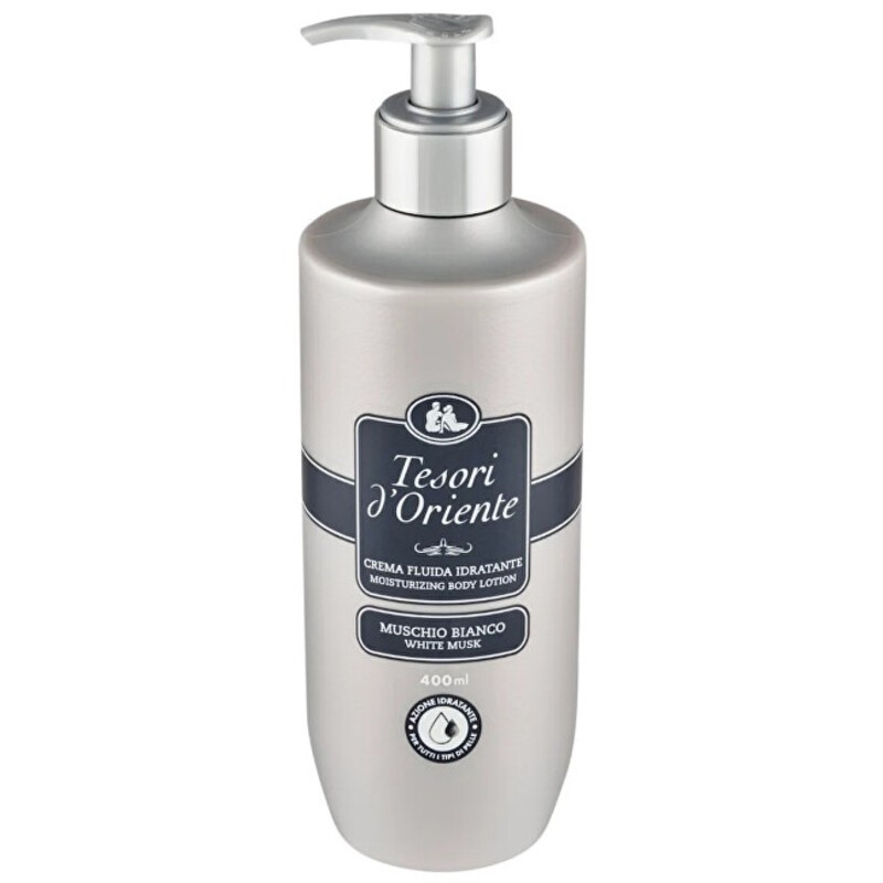 Tesori d'Oriente Latte corpo Muschio Bianco 400ml donna