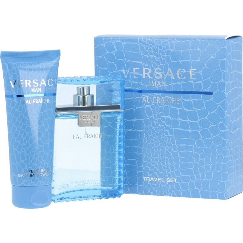 Versace Man Eau Fraiche SET eau de toilette 100ml + Gel doccia 150ml uomo