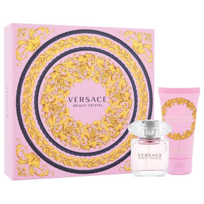 Set regalo Versace Bright Crystal, eau de toilette 30ml e lozione corpo Bright Crystal 50ml donna